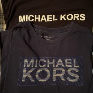 2 Men’s Michael Kors tshirts
